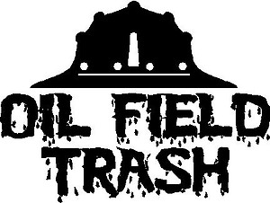 Rough neck, oil field trash, Vinyl decal sticker