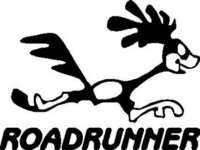 Raod Runner, Vinyl cut decal
