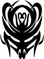 Tribal Design, Vinyl cut decal
