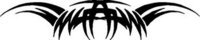 Tribal Design, Vinyl cut decal