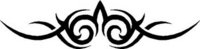 Tribal Design, Vinyl cut decal