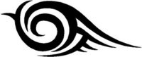 Tribal Design, Vinyl cut decal