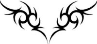 Tribal Design, Vinyl cut decal