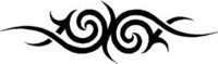 Tribal Design, Vinyl cut decal