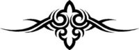 Tribal Design, Vinyl cut decal
