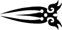 Tribal Design, Vinyl cut decal