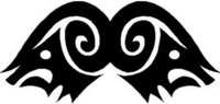 Tribal Design, Vinyl cut decal