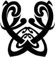 Tribal Design, Vinyl cut decal