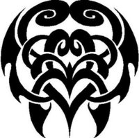 Tribal Design, Vinyl cut decal