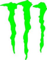 Monster Energy Drink Logo, Vinyl decal sticker