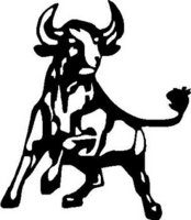 Schlitz Bull, Vinyl decal sticker