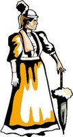 Cowgirl, Full color decal