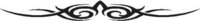 Tribal Design, Windshield Banner