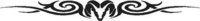 Dodge Ram Head, Tribal Windshield Banner