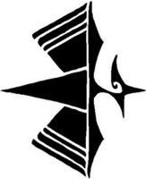 Bird, Vinyl cut decal