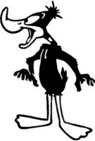 Daffy Duck, Vinyl cut decal