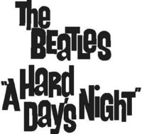 The beatles, Hard Days Night, Vinyl decal sticker