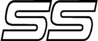 SS, Vinyl cut decal
