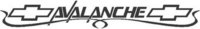 Chevy Avalanche, Windshield Banner