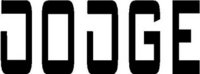 Dodge Logo, Vinyl cut decal