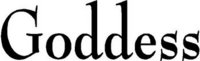Goddess, Vinyl cut decal