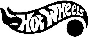 Hot Wheels Logo, Vinyl cut decal