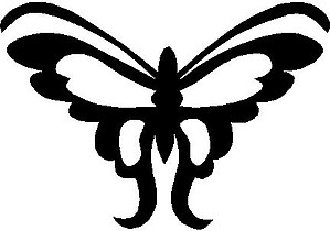 Butteryfly, Vinyl cut decal