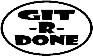 Git-R-Done, Full Color decal