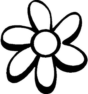 Daisy, Vinyl decal sticker 