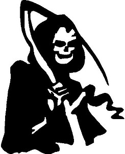 Grim reaper Vinyl decal sticker