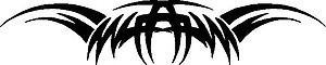 Tribal Design, Vinyl cut decal