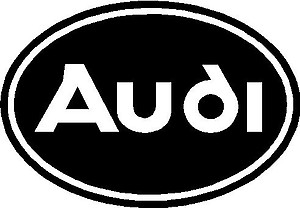 Audi Logo, Vinyl decal sticker