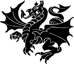 Dragon Head, Vinyl decal sticker 