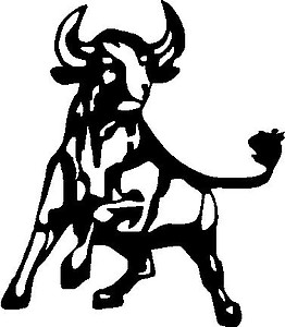 Schlitz Bull, Vinyl decal sticker