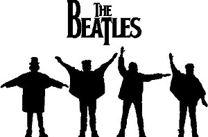 Beatles, Vinyl decal sticker