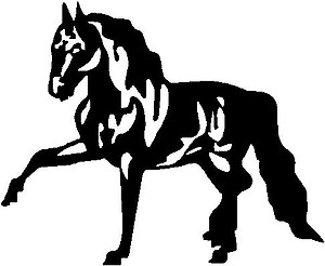 Horse, Vinyl decal sticker