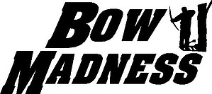 Bow Madness, Bow Hunting, Vinyl decal sticker