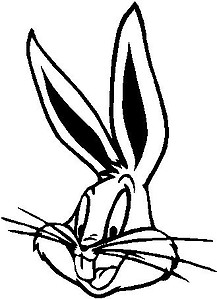 Bugs Bunny, Vinyl cut decal