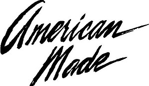 American Made, Vinyl cut decal