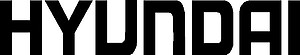 Hyundai Logo, Vinyl cut decal
