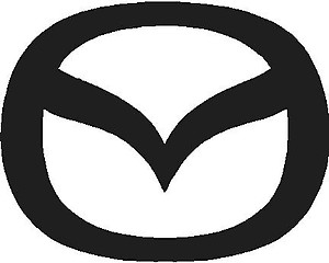 Mazda Logo, Vinyl cut decal