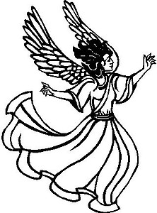 Angel, Vinyl decal sticker