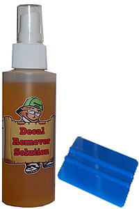 Decal Guy Remover Solution & Squeegee Set
