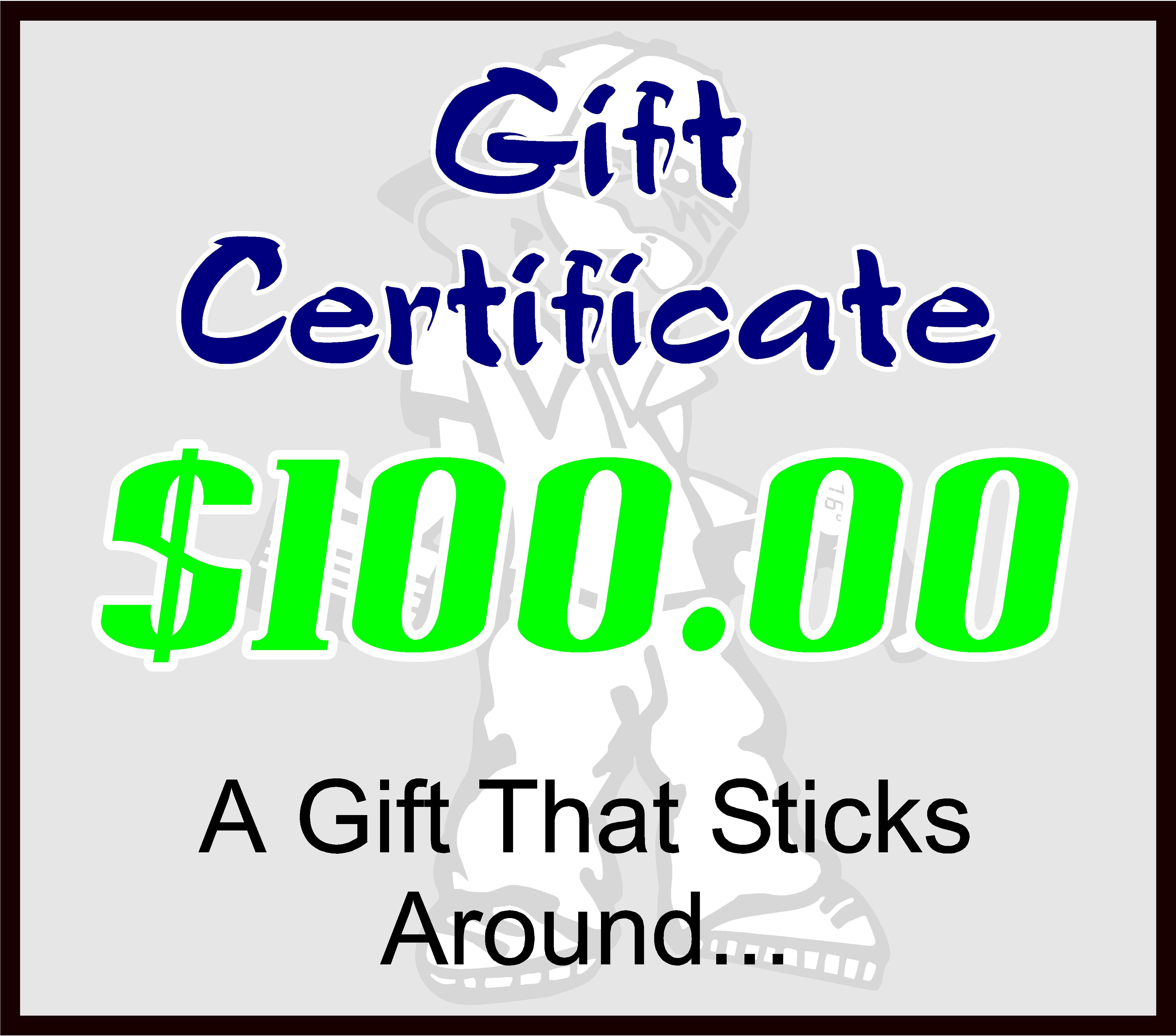 Gift Certificate $100.00 main image 0