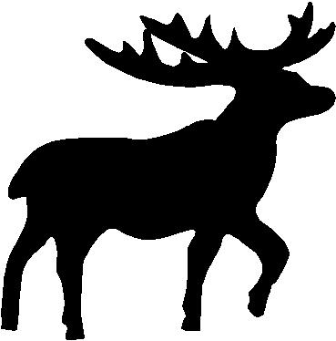 Deer, Vinyl cut decal