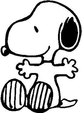 Snoopy, Vinyl cut decal