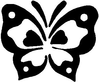 Butteryfly, Vinyl cut decal