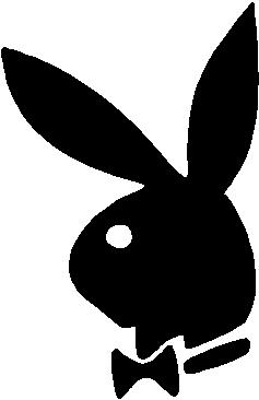 Playboy bunny, Vinyl decal sticker