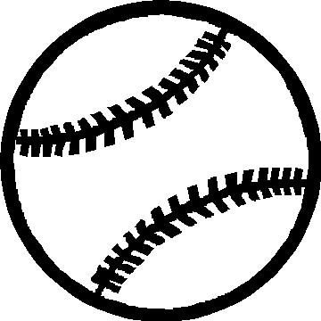 Baseball, Vinyl decal sticker