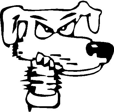 Dog, Vinyl decal sticker